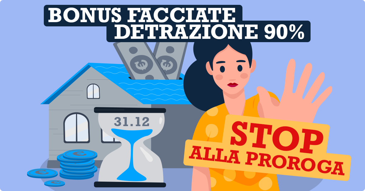 Bonus facciate detrazione 90 stop alla proroga al 2022